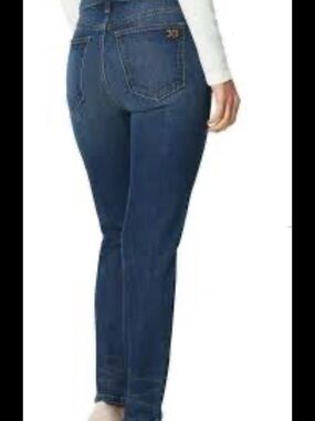Joe's Jeans Straight-Leg Dark Blue Denim Women’s Jeans